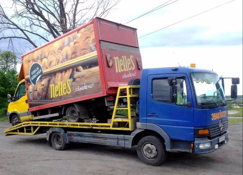 Транспортировка автомобиля по области